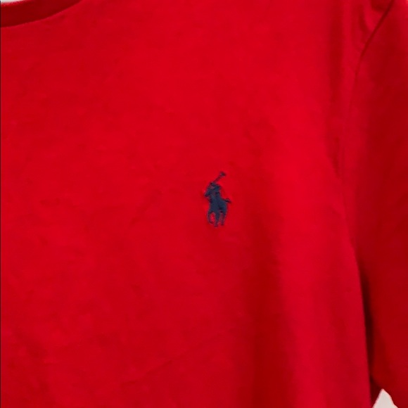 Polo Ralph Lauren Red Custom Slim Fit T sh… - Picture 3 of 4